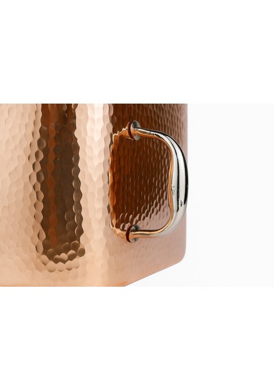 Cuvesta Şef Tipi El Yapımı Kalın 1.5mm Bakır Fırın Kazanı 32 22cm