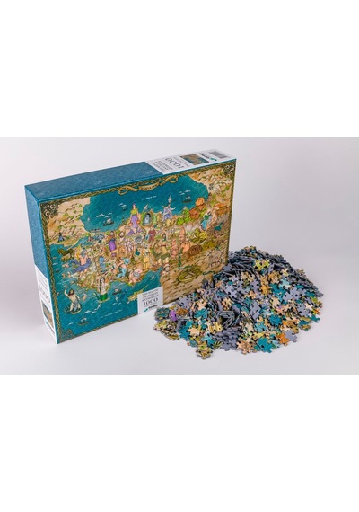 Gürbüz Yayınları Anadolu Mitolojisi Puzzle 1000 Parça