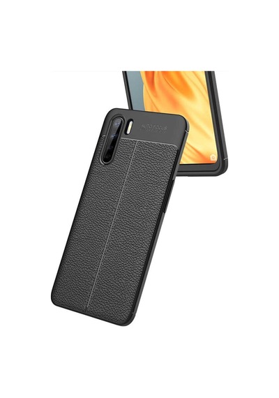 Oppo Reno 3 Kilif Deri Desenli Kamera Çikintili Kalite Silikon 446593683