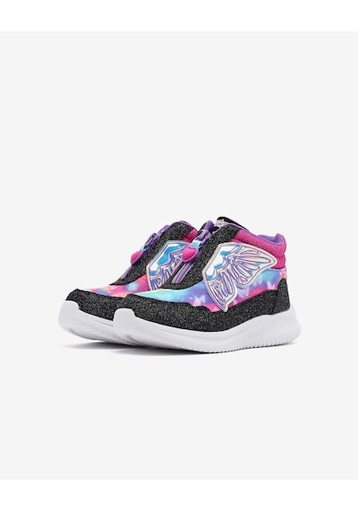 Skechers Jumpsters Küçük Kız Çocuk Siyah Işıklı Bot 303469n Bkhp Siyah