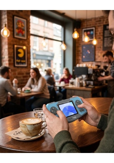 Buğz Taşınabilir Game Console Dahili Oyunlu Tv Bağlantılı Şarjlı Retro Oyun Konsolu