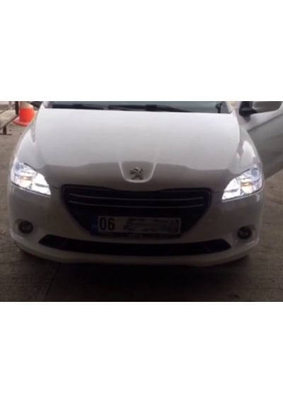Femex Peugeot 301 Beyaz Gündüz Led Aydınlatma Ampulu Femex Premium T20