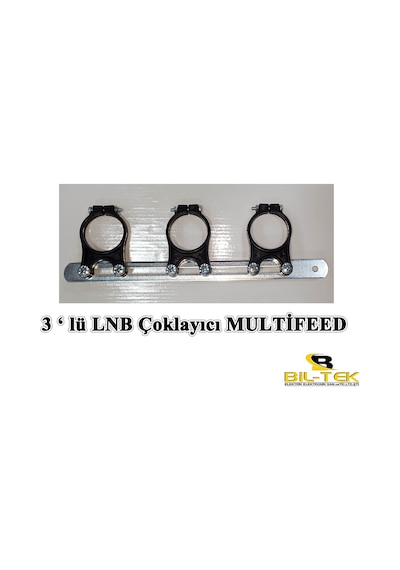 3' Lü Lnb Çoklayıcı Multifeed + 1/4 Diseqc Switch
