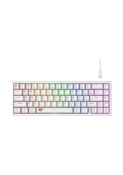 Gamenote Kb874l Mekanik Red Switch Gaming%60 Klavye - Beyaz