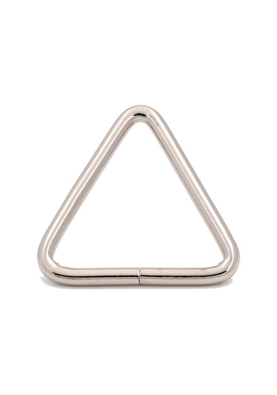 Paslanmaz Krom Üçgen. Üçgen Halka. 4mm Çap 40x40mm
