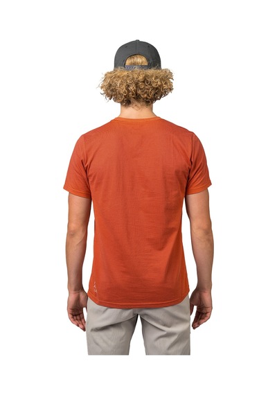 Hannah Ravi Baskılı Erkek T-shirt 10029120hhx.01 M-orange Turuncu