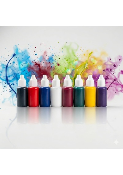 750g Şeffaf Epoksi Reçine Kit + 8'li Renkli Pigment Boya Avantaj Paketi Beyaz,siyah,yeşil,mavi,menekşe,sarı,kırmızı,mor 160 Ml
