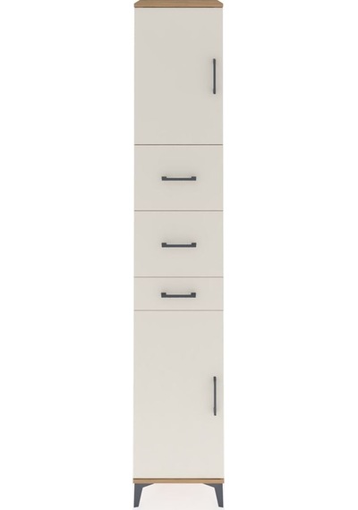 Hyperion Dolap 3 Raflı 3 Çekmeceli 2 Kapaklı 44x44x243 Çam-ay... Çam