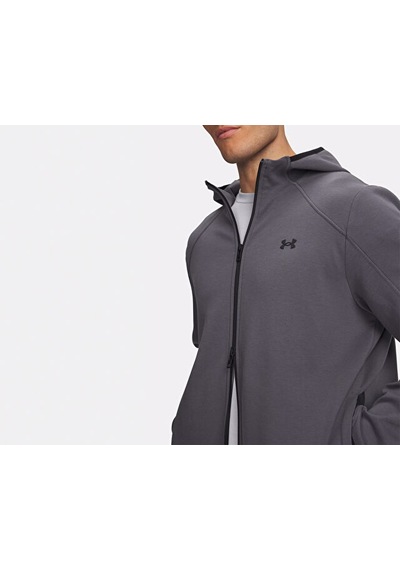 Under Armour Ua Unstoppable Flc Fz Erkek Günlük Ceket 6013431-025 Gri