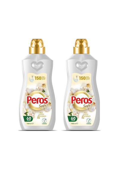 Peros Soft 1440 Ml İnci Çiçeği & Kaşmir X 2 Adet 2'li Set