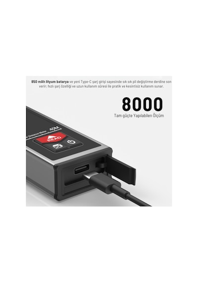 Sndway Sw-b40 40m Metal Lazermetre