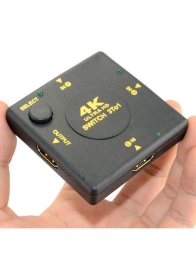4k Ultra Hd Destekli Hdmi Çoklayıcı Switch 3 Port Çoğaltıcı Uhd