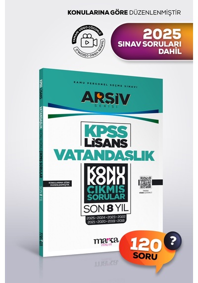 Kpss Lisans Vatandaşlık Son 8 Yıl Konu Konu Çıkmış Sorular Tamamı Çözümlü