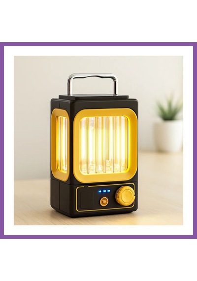 Bezos Nostalji Solar Lamba - Usb Şarjlı 1500mah Bzoshb