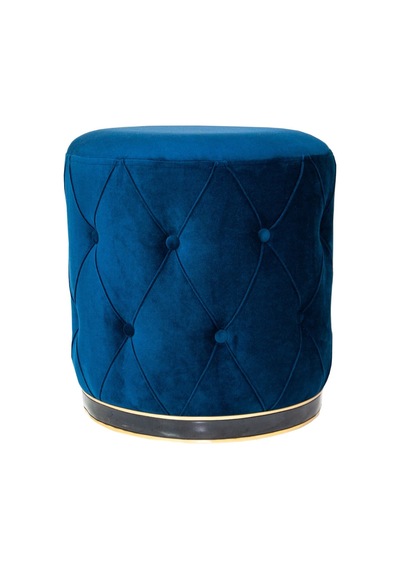 Chester Puf, Lacivert Gold Mavi