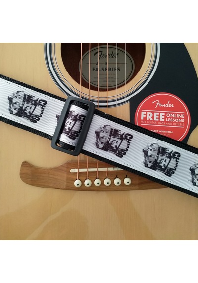 Raymond Joes RJ100-CHH Gitar Askısı Polipropilen Orjinal Deri Baş