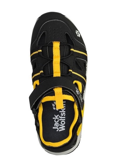 Jack Wolfskın Jack Wolfskin Unisex Çocuk Su Ayakkabısı Sun Climber Sarı/siyah 6361 Çok Renkli