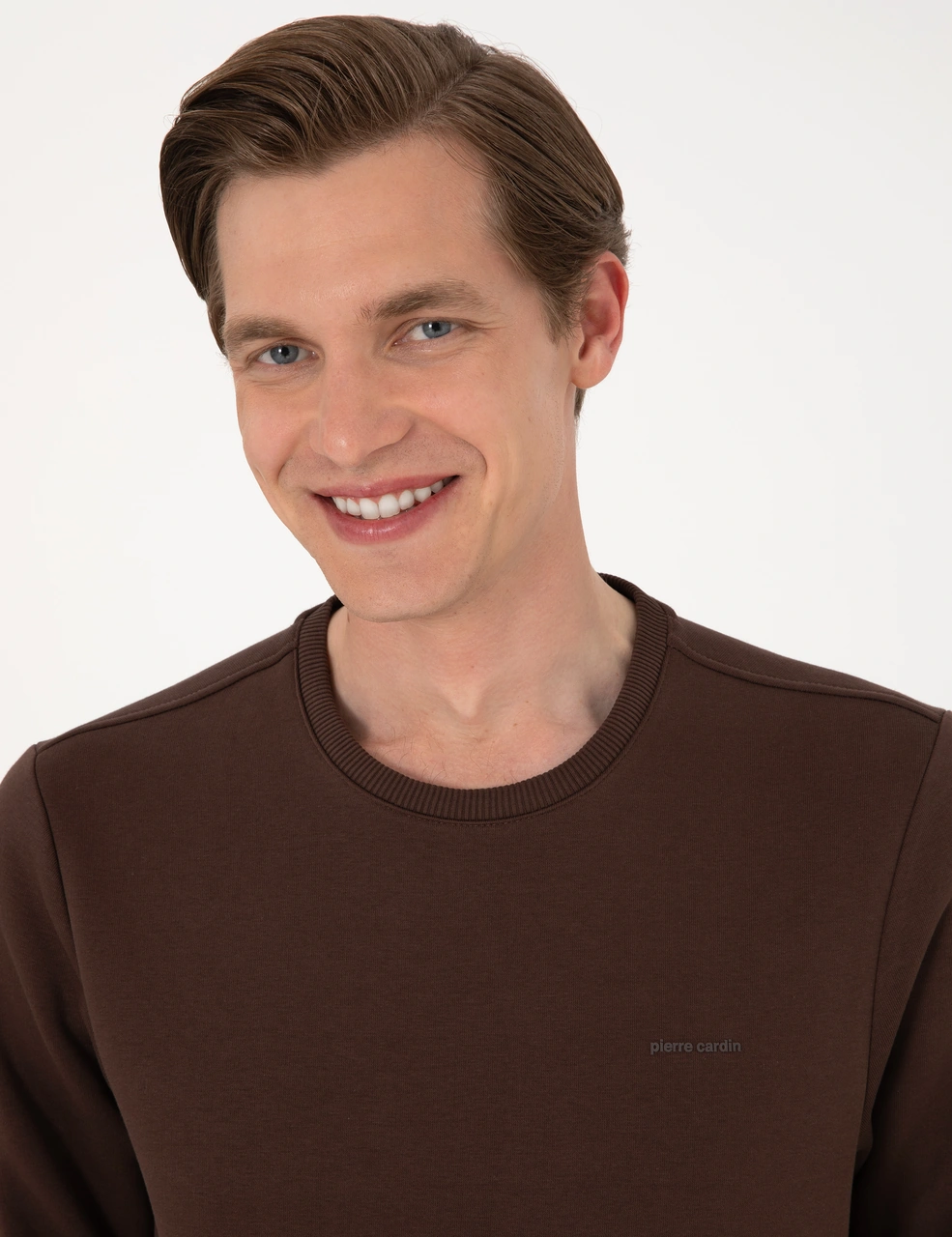 Pierre Cardin Erkek Kahverengi Sweatshirt 50315021-vr029 Kahverengi