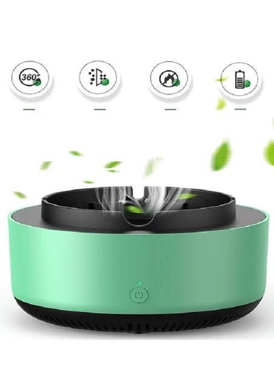 Mobgift Koku Giderici Hava Temizleyici Küllük Duman Emici Akıllı Cihaz