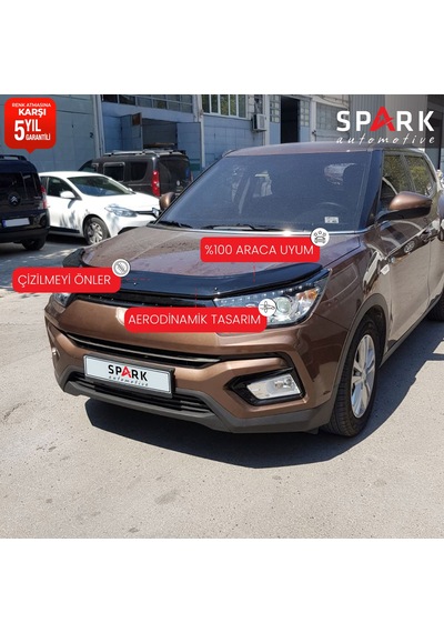 Ssangyong Musso 2021- Yılı Ve Sonrası Uyumlu Kaput Rüzgarlığı 3mm