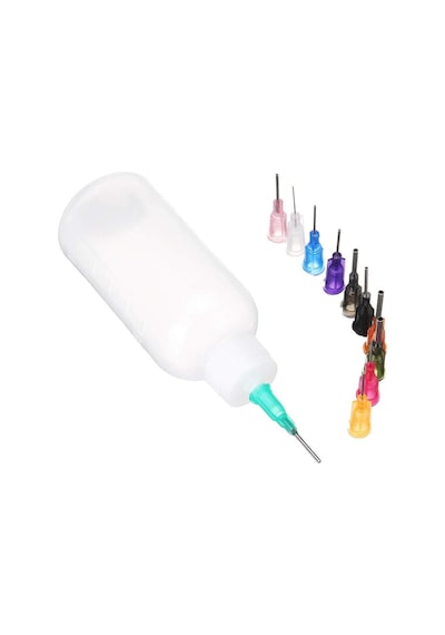 30 Ml 11 İğneli Başlıklı Şeffaf Ufak Yağdanlık Aplikatör