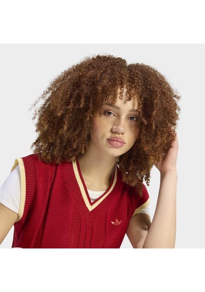 Adidas Kr7063 Vest Kadın Spor Yelek Kırmızı