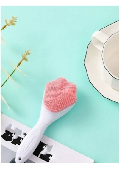 Yüz Temizleme Peeling Fırçası Pembe