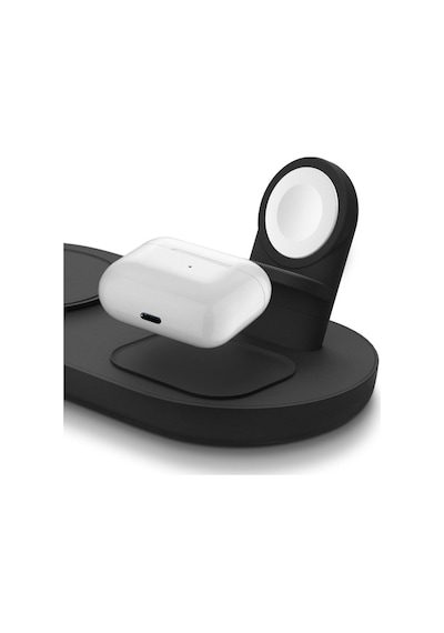 3'ü 1 Arada Kablosuz Şarj Cihazı Magclick Apple Uyumlu iPhone Watch Ve Airpods 15w Hızlı