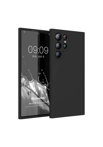 Microsonic Matte Silicone Samsung Galaxy Uyumlu S23 Ultra Kılıf