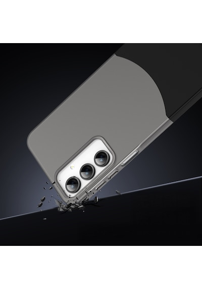 Xemu Galaxy Uyumlu A26 Kılıf Mıknatıslı Duble Kapak - Gri Gri