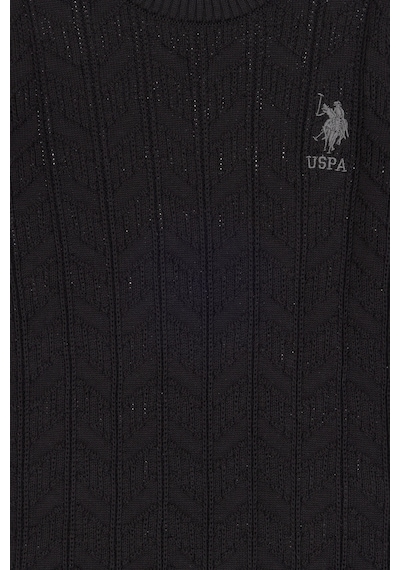 U.s. Polo Assn. Erkek Çocuk Siyah Kazak /triko 50315638-vr046 Siyah