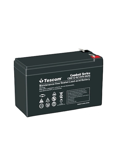Tescom Combatt Cbl12-9e 12v 9ah Tam Bakımsız Kuru Akü