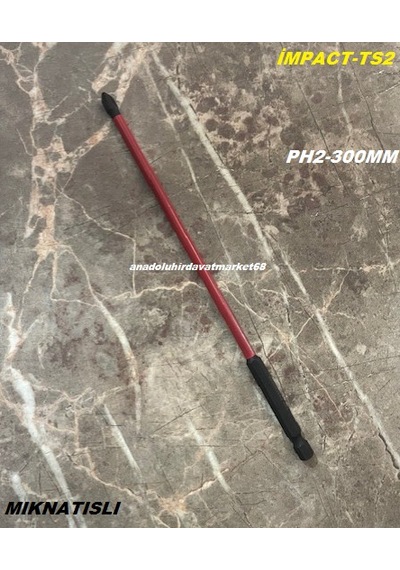 Kln Ts2 İmpact Ph2 Uç Mıknatıslı Yıldız Bits Uç Ph2 Vida Sıkma Ucu 30cm 1adet