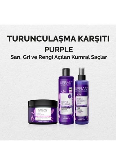 230 Ml Mor Turunculaşma Karşıtı Yoğun Saç Bakım Maskesi