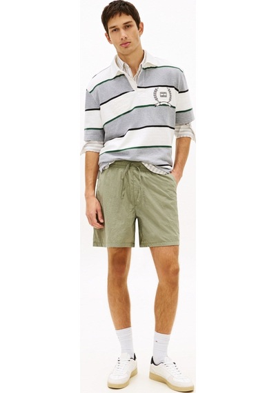 Tommy Hilfiger Tjm Nylon Club Yeşil Erkek Şort-16248