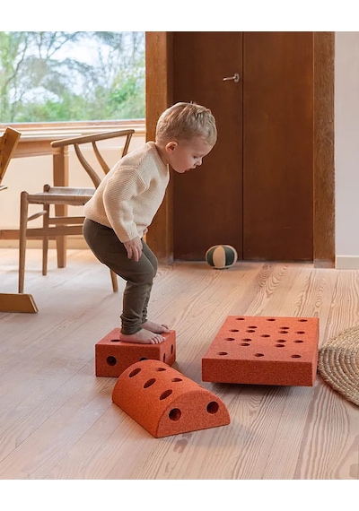 Modu Curiosity Set - Turuncu Tozlu Yeşil M-set-cur-bo-dg