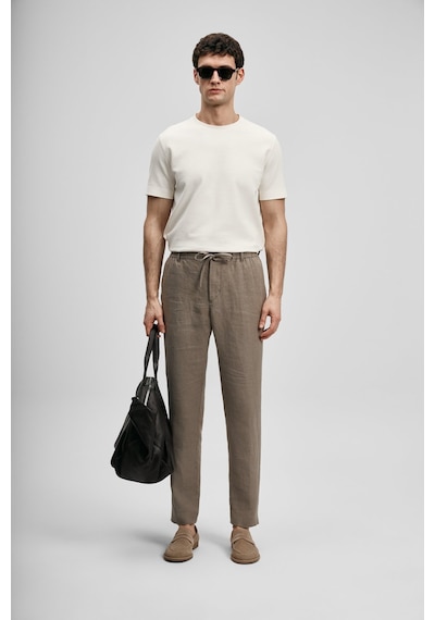 Lufian Karl Erkek Chino Pantolon 111190363 Kahverengi