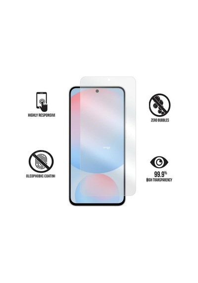 Samsung Galaxy S24 Fe İle Uyumlu Mat Ekran Koruyucu Parmak İzi Bırakmayan Yansıma Ve Parlama Önleyici Koruma, 9h Temperli Kırılmaz Esnek Nano Cam