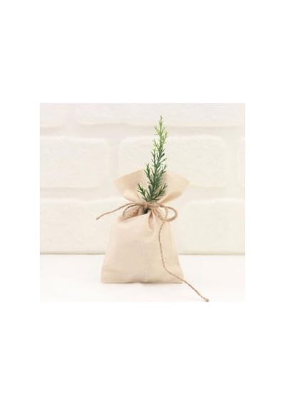 Düz Krem Ham Bez Kese - 10x15 Cm, 10 Adet