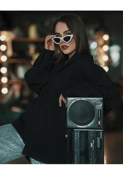 Kinary Cat Eye Güneş Gözlüğü Beyaz 1010