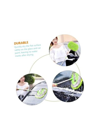 Djustable Oto Yıkama Fırçası Mop Uzun Saplama Araç Yumuşak Sünger Pozu Aracı İçin Scratch Temizleme Mop Teleskopik Mop Hanehalkı İçin