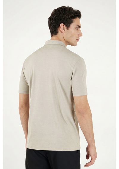 Buratti Pamuklu Regular Fit Göğüs Cepli Düğmeli Polo T Shirt Erkek Polo T Shirt 4565001 Çağla