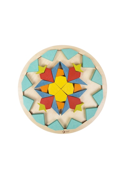 Classic World Ahşap Mandala Bulmaca