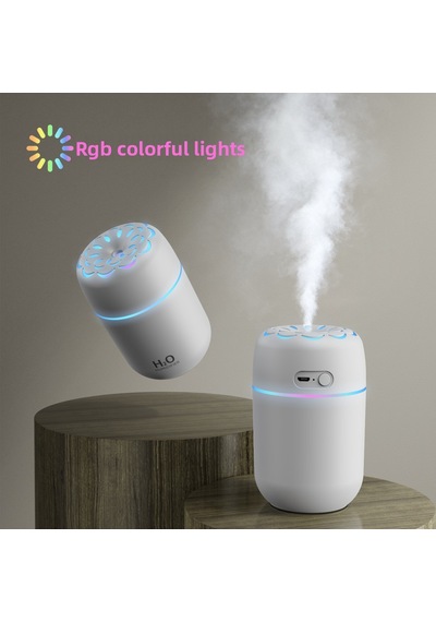 Ultrasonik Hava Nemlendirici /araç İçi Mini Buhar Makinesi 250 Ml - Sessiz Ve Kompakt 5v