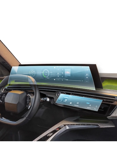 Peugeot 3008 Gt- Allure Uyumlu Ekran Koruyucu 21 İnç İ-cockpit Klima Ekranı 9H Nano Ekran Koruyucu