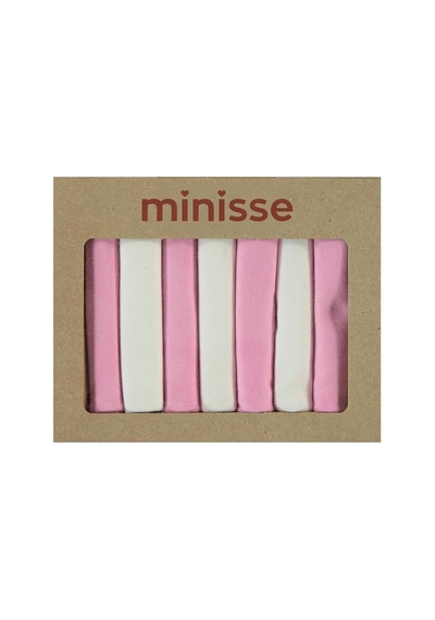 Baby Ağız Bezi Ve Mendili, A5767030524w1, Pembe, Std 1000'li Set
