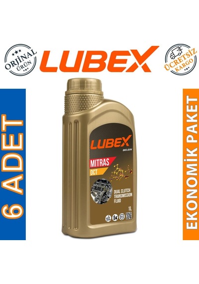 Lubex Mitras Dct Çift Kavramalı Dct Şanzıman Yağı 6 x 1 L
