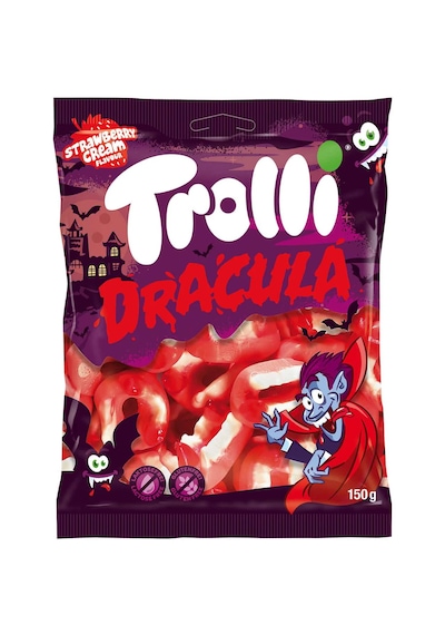Trolli Dracula Strawberry Cream Flavour 150g