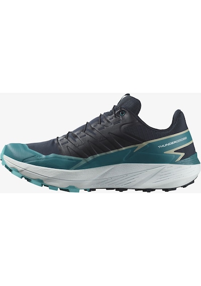 Salomon Thundercross Erkek Gri Patika Koşu Ayakkabısı L47464200-4520 Mavi