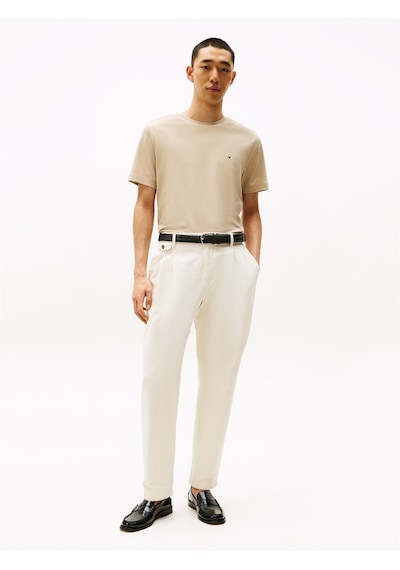 Tommy Hilfiger Lıght Interlock Tee Erkek Yeşil T-shirt - Mw0mw37508 Yeşil